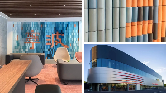A Ceramic Sea in the City – Ningbo Porsche Center