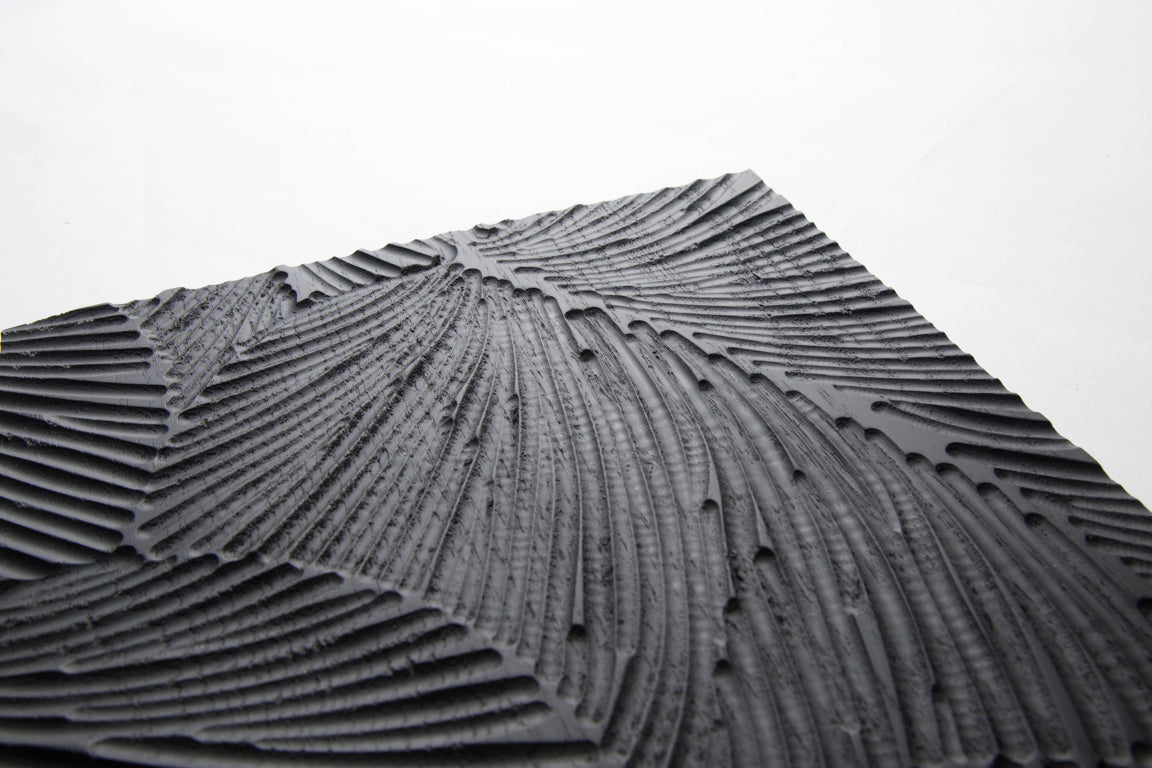 Lotus Leaves Solid Wood Texture Board