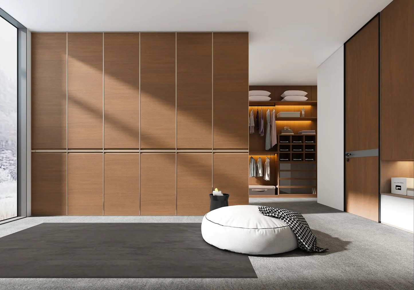 Elm Wood 01 Solid Wood Texture Board