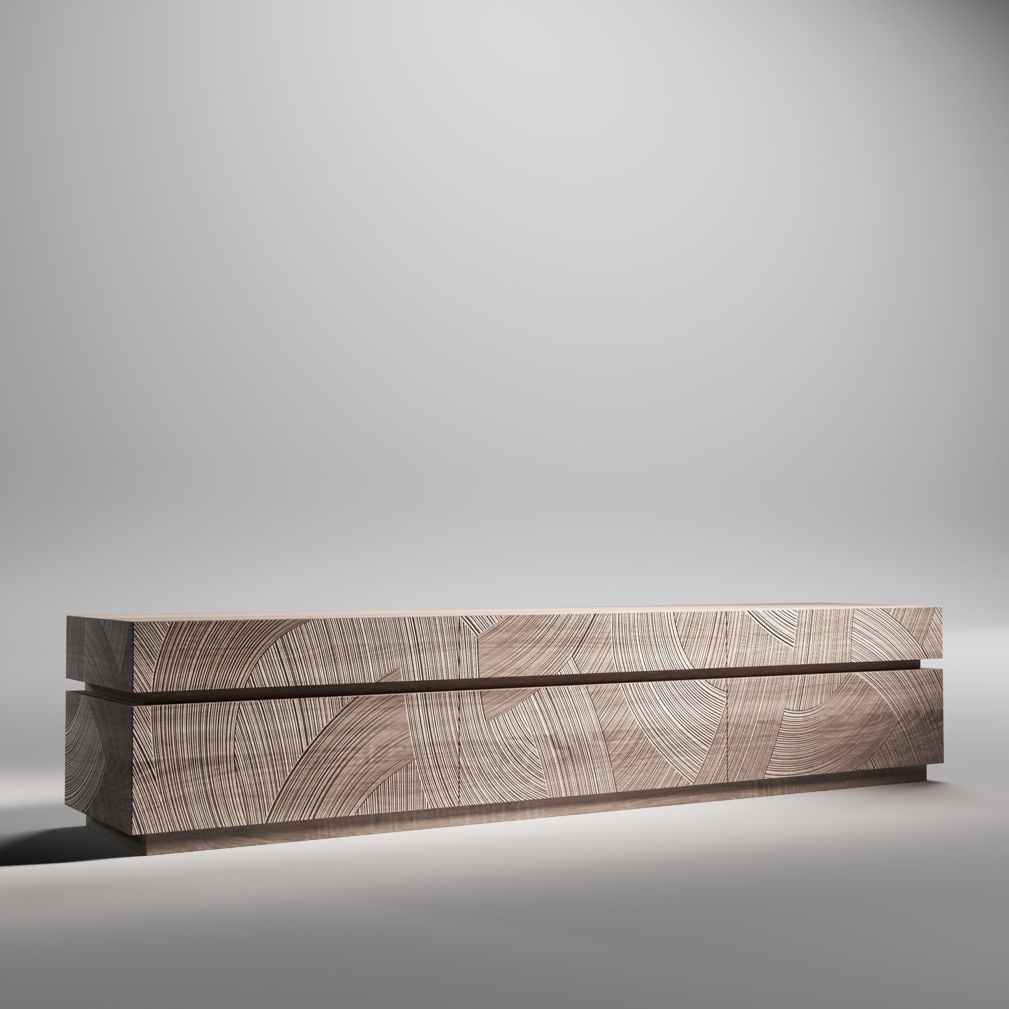Entwined Forest Solid Wood Texture Board