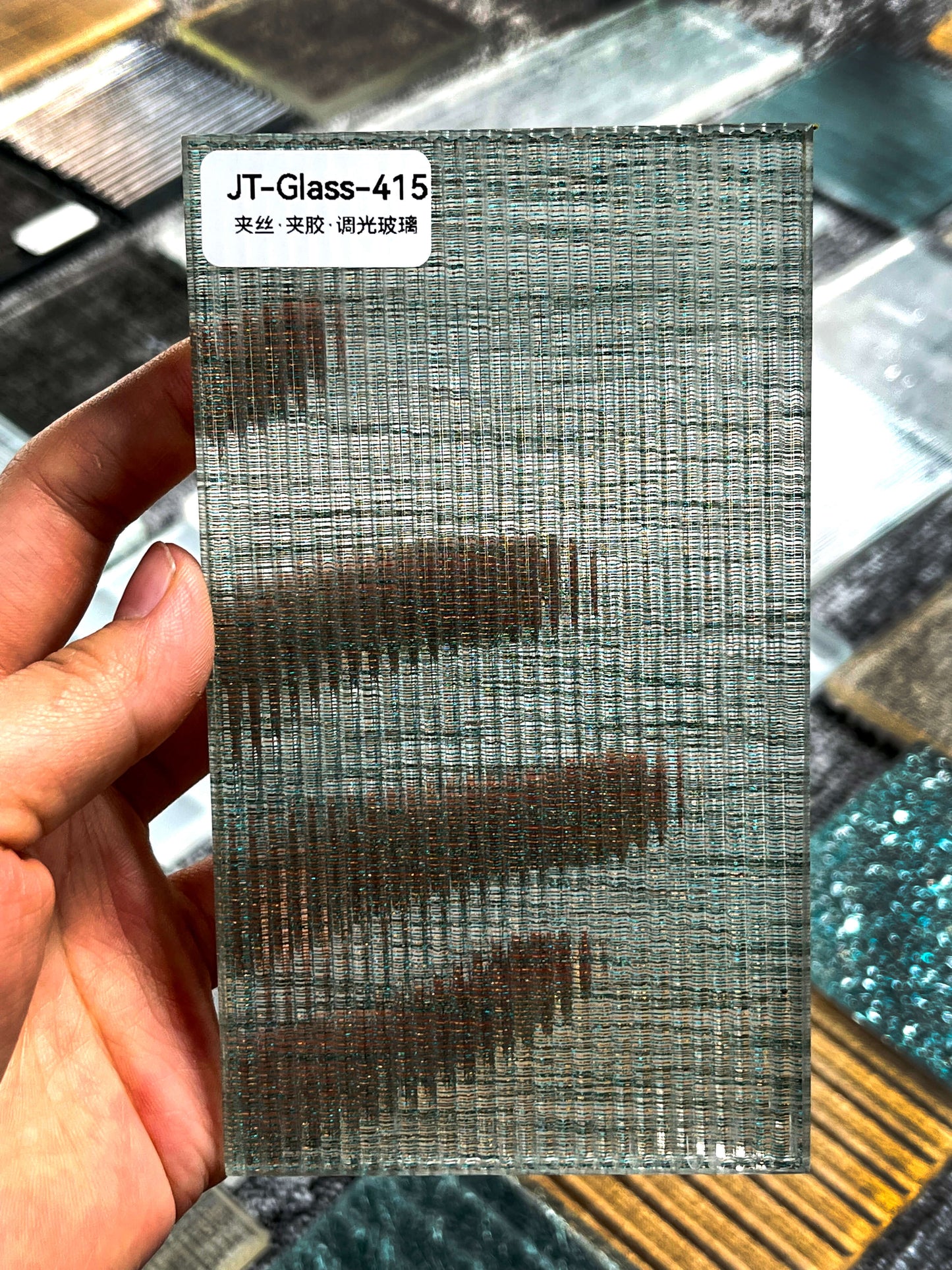JT-415 Wire Glass Panel