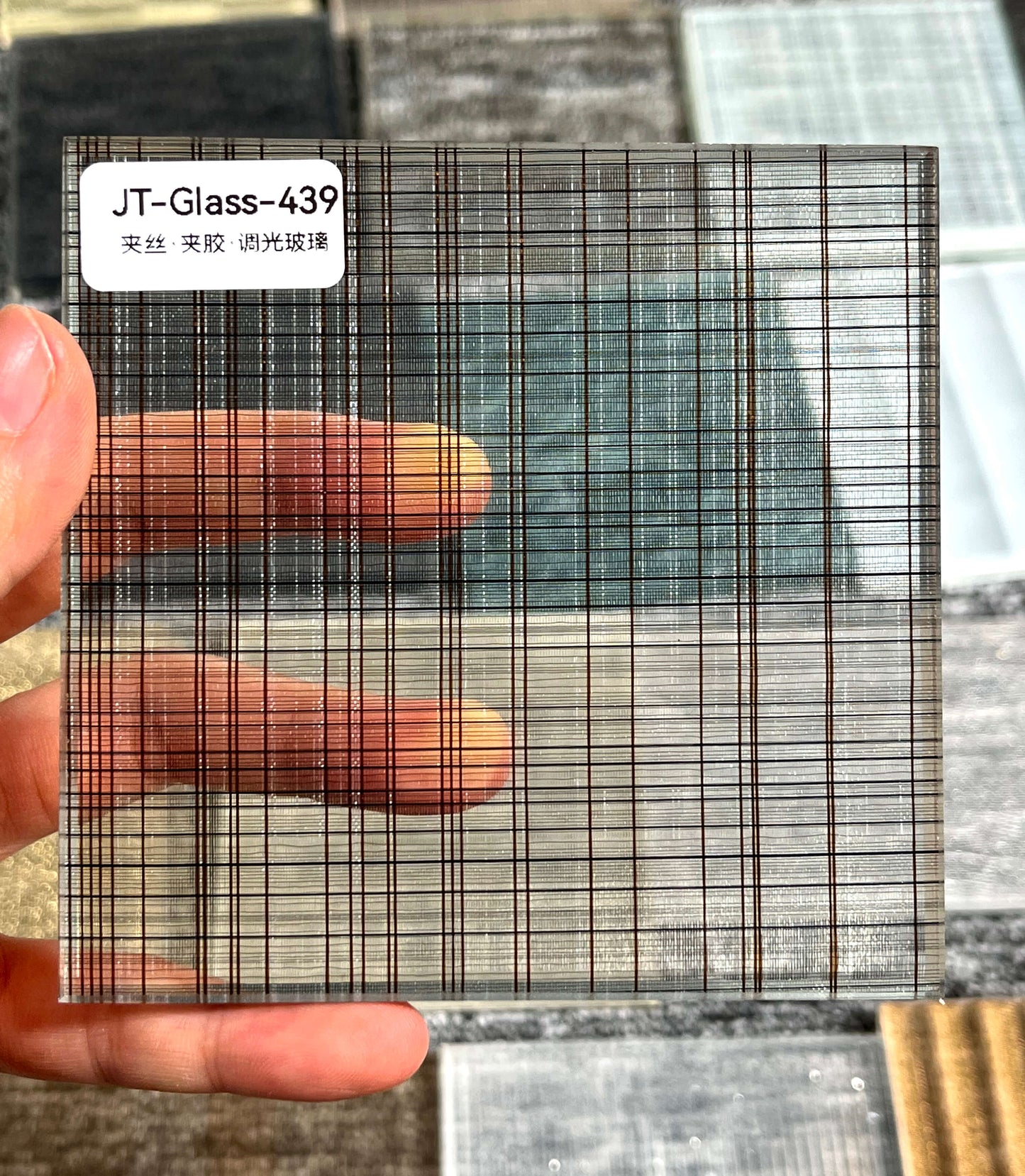 JT-439 Wire Glass Panel