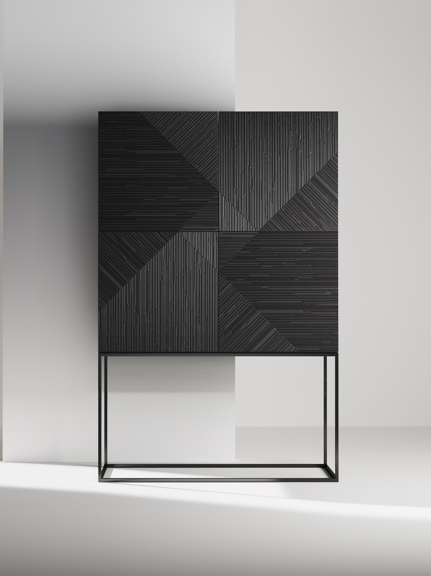 Fine Line Solid Wood Texture Board