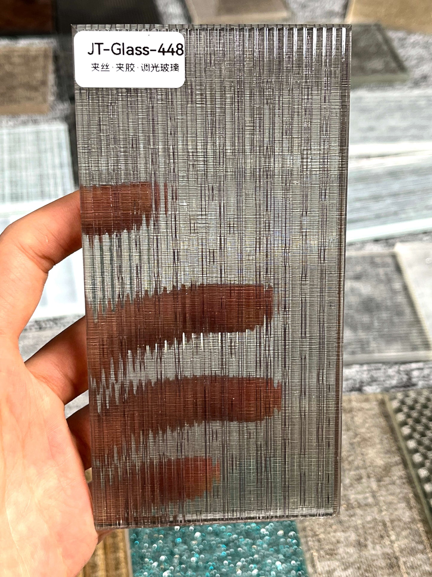 JT-448 Wire Glass Panel