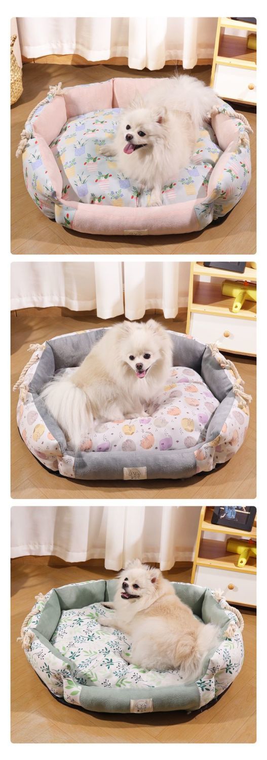All Seasons Removable Cushion Pet Bed