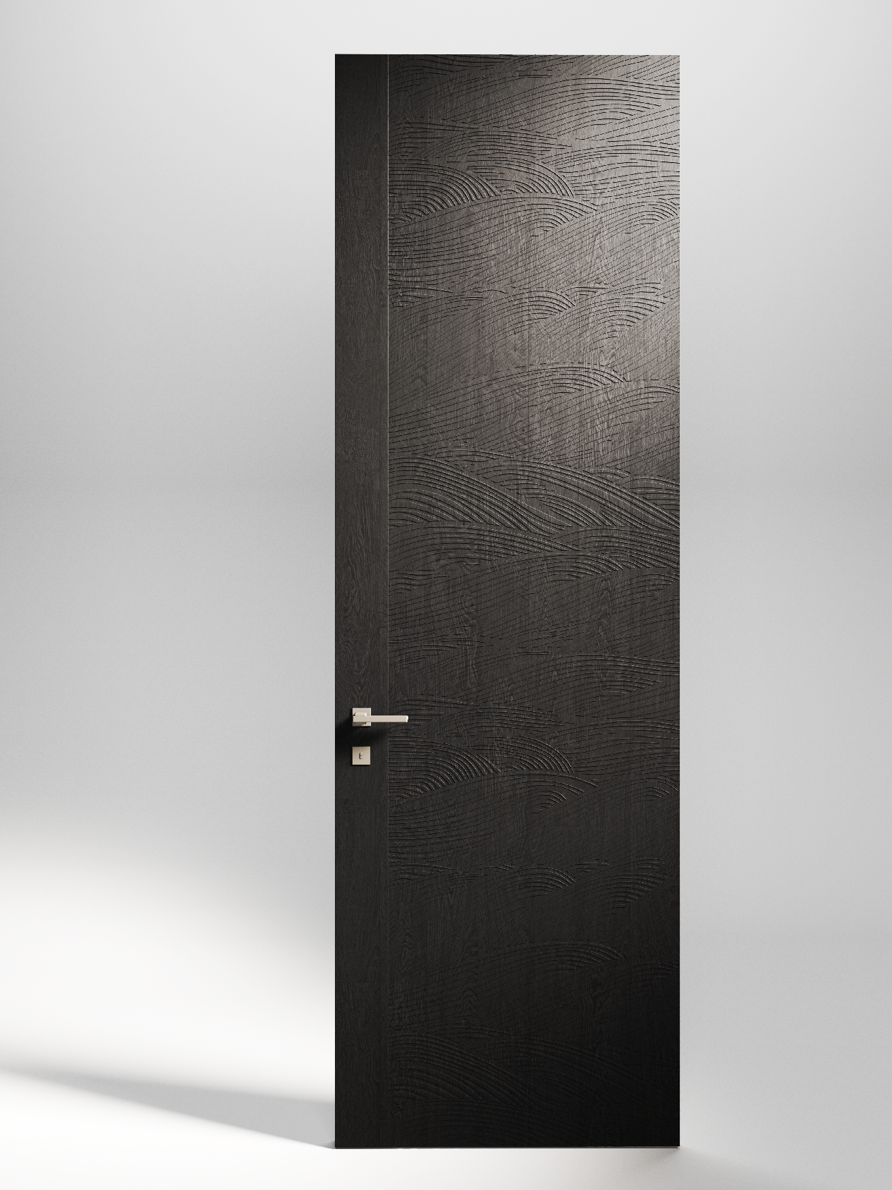 Ocean Wave Solid Wood Texture Board