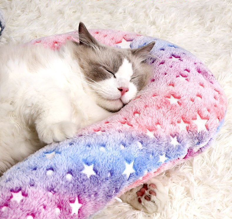 Plush Question Mark Pet Pillow