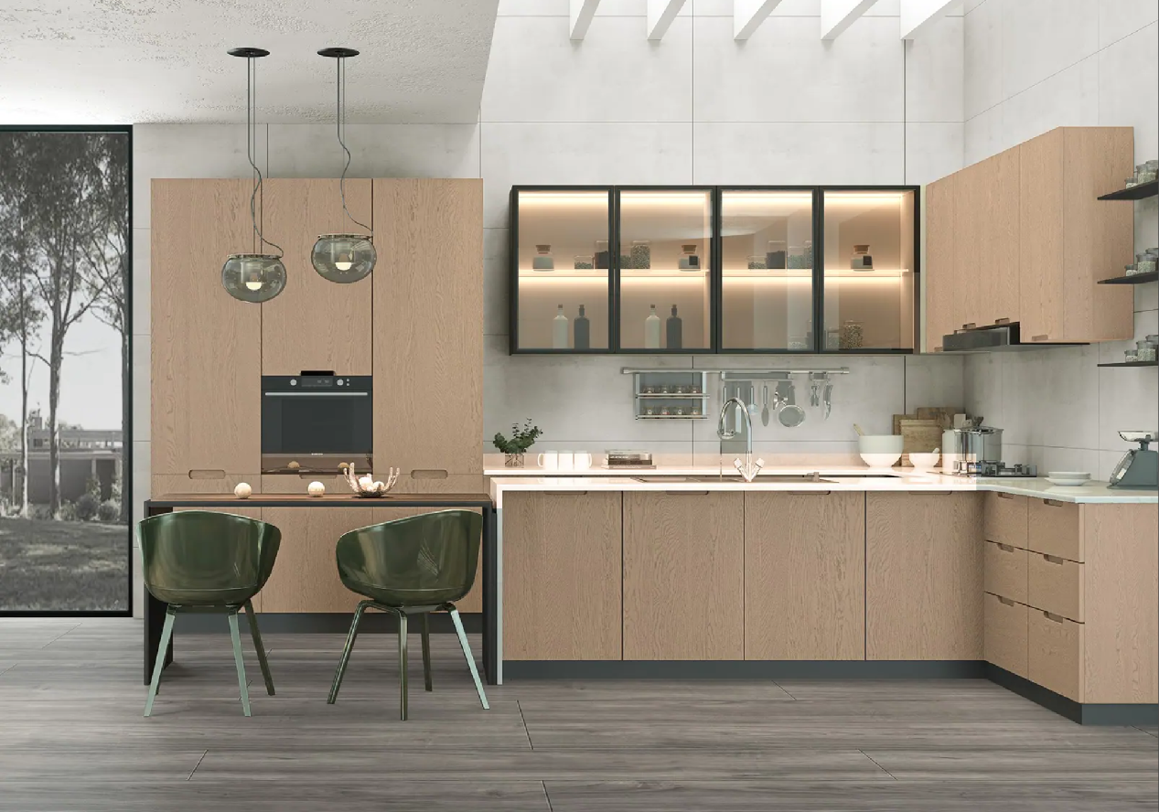 Elm Wood 02 Solid Wood Texture Board