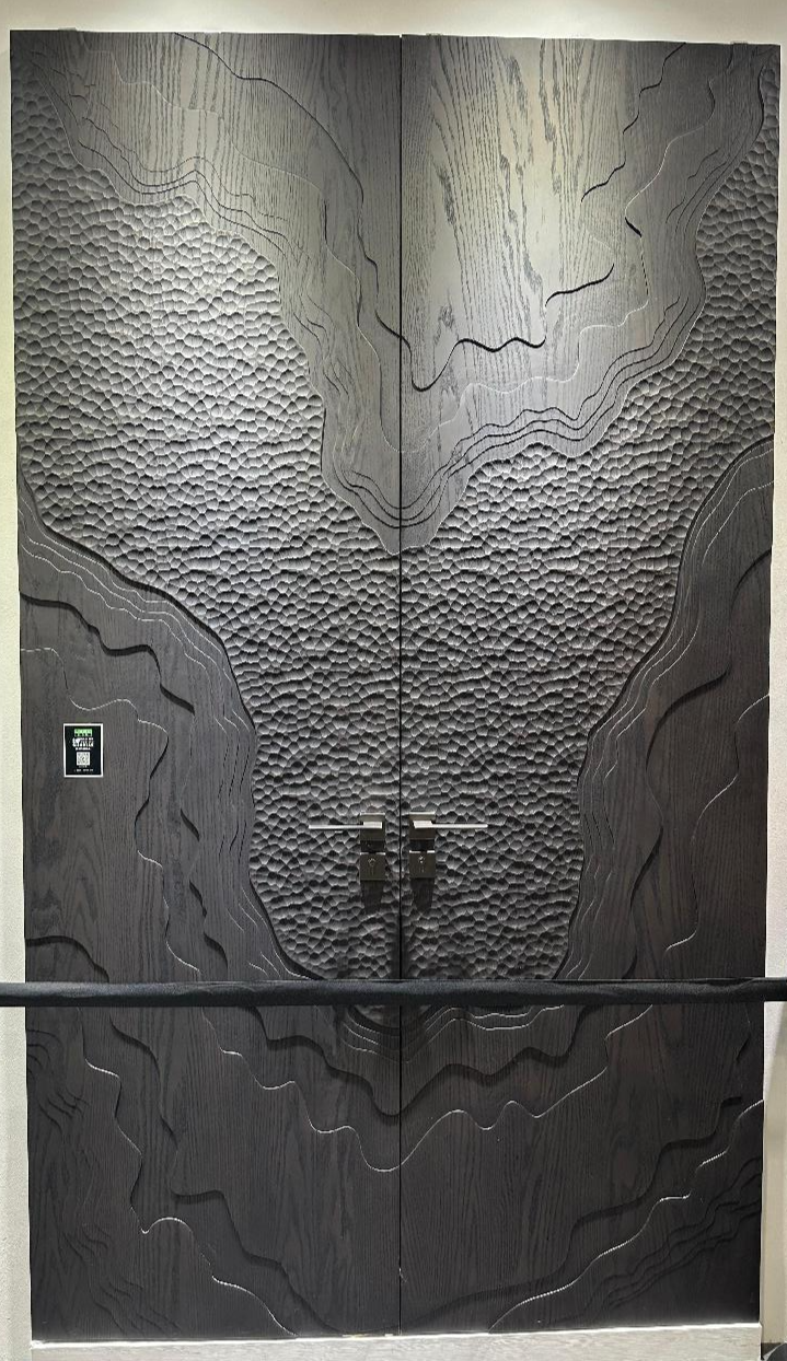 Ravines Solid Wood Texture Board