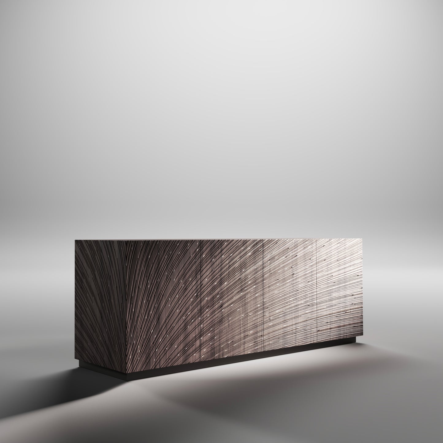 Fine Line Solid Wood Texture Board