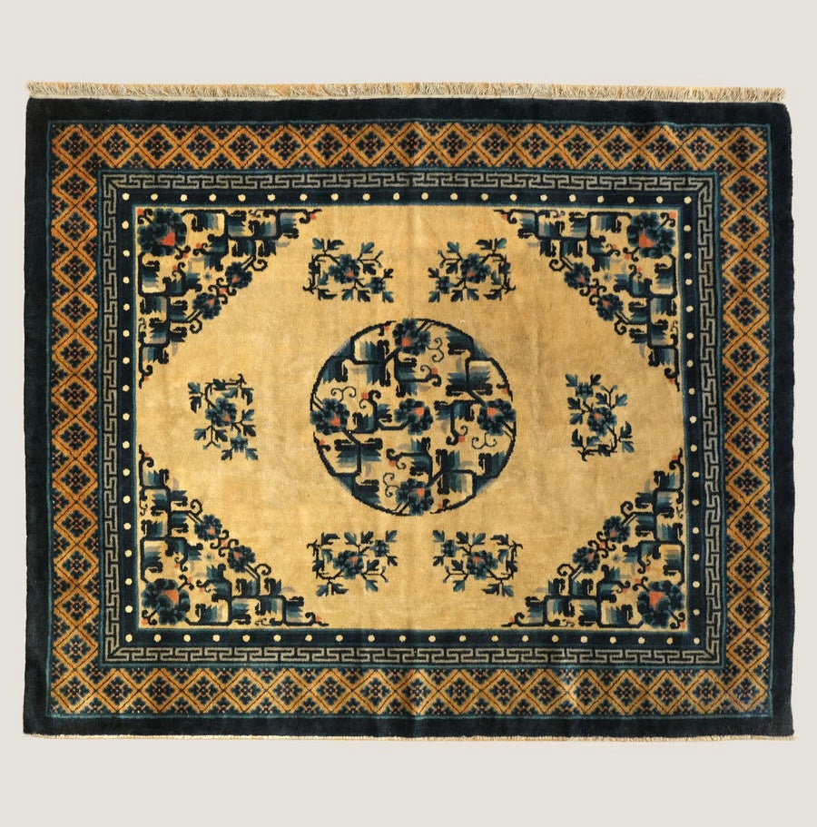 Timeless Floral Elegance Carpet