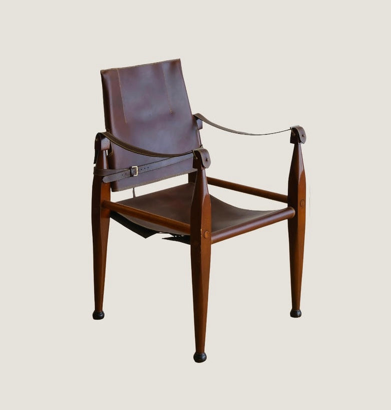 Authentic Models Cowhide Hunting Chair