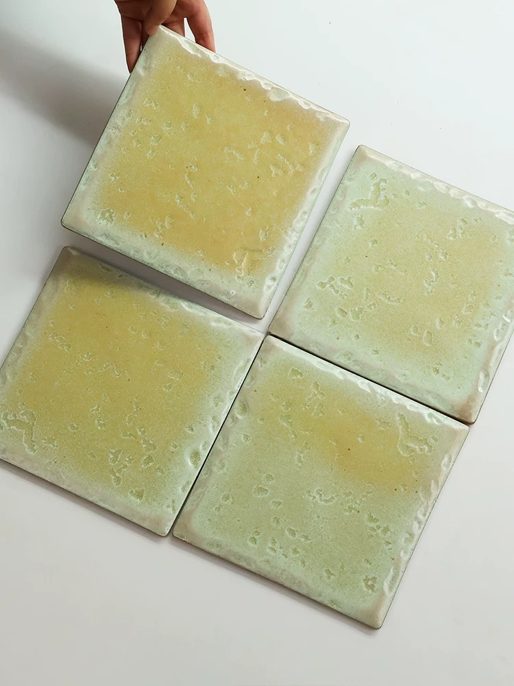 Heritage Glazed Ceramic Tile - Goose Yellow
