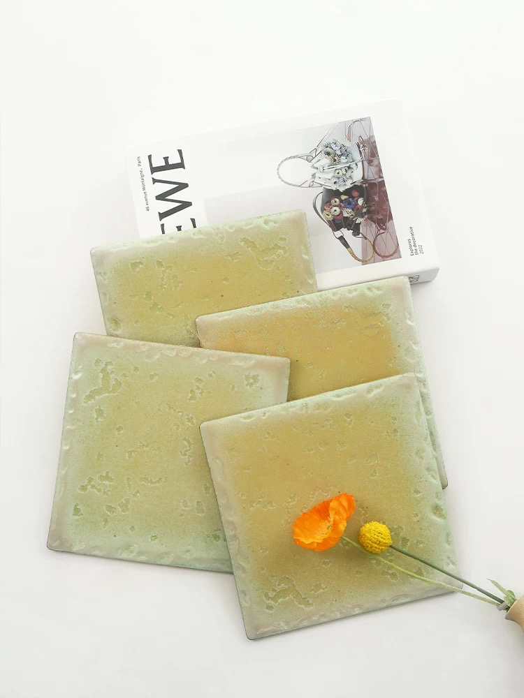 Heritage Glazed Ceramic Tile - Goose Yellow
