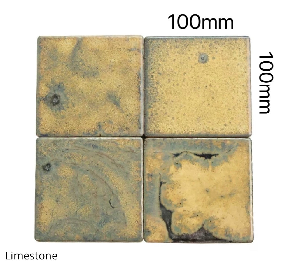 Imperial Glaze Handmade Tile - Limestone