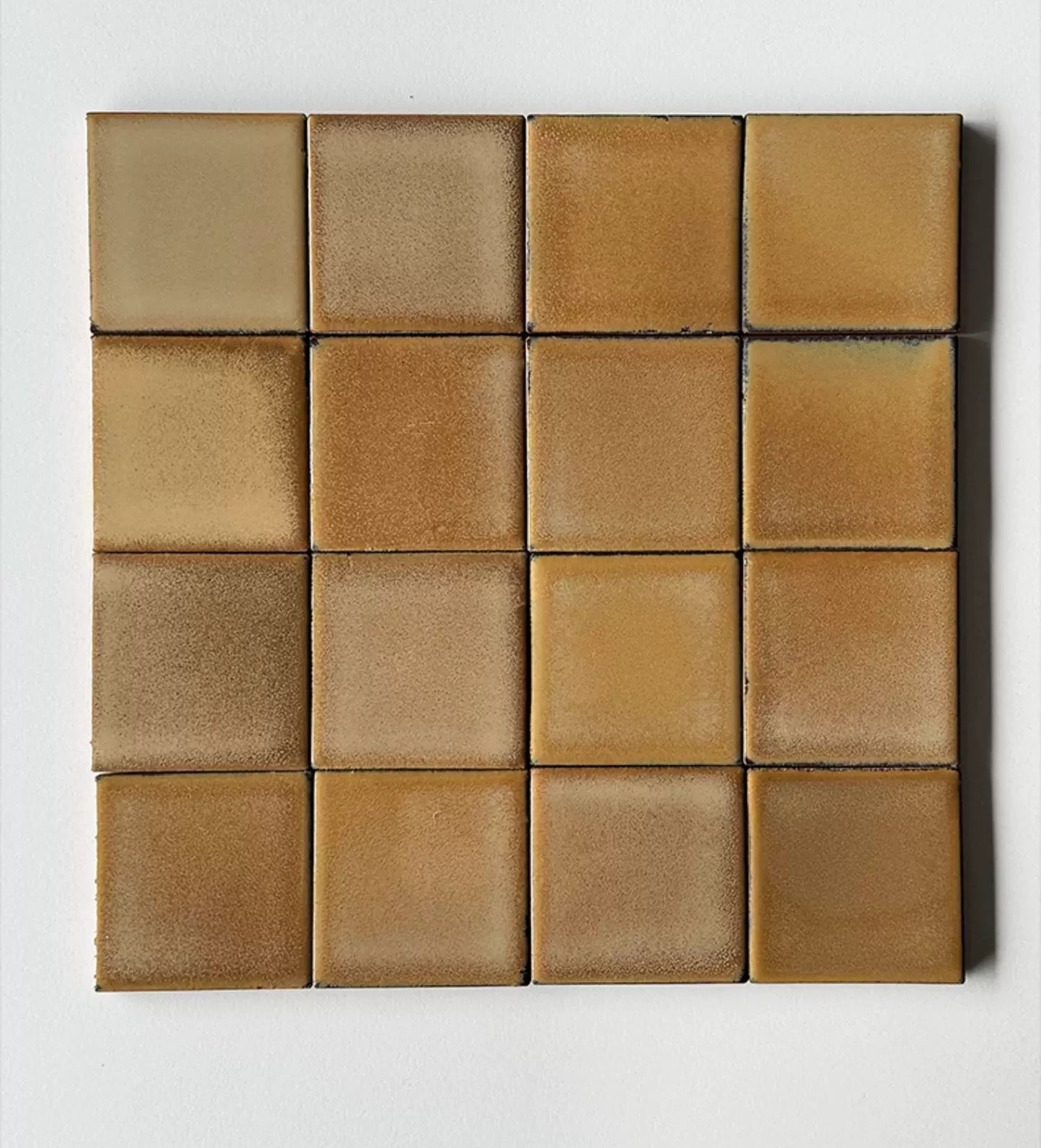 Lucente Artisan Glazed Ceramic Tile - Tuscan Amber