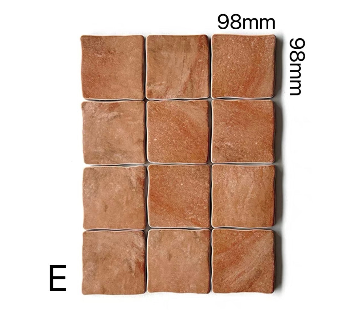 Rustic Glazed Square Artisan Tile