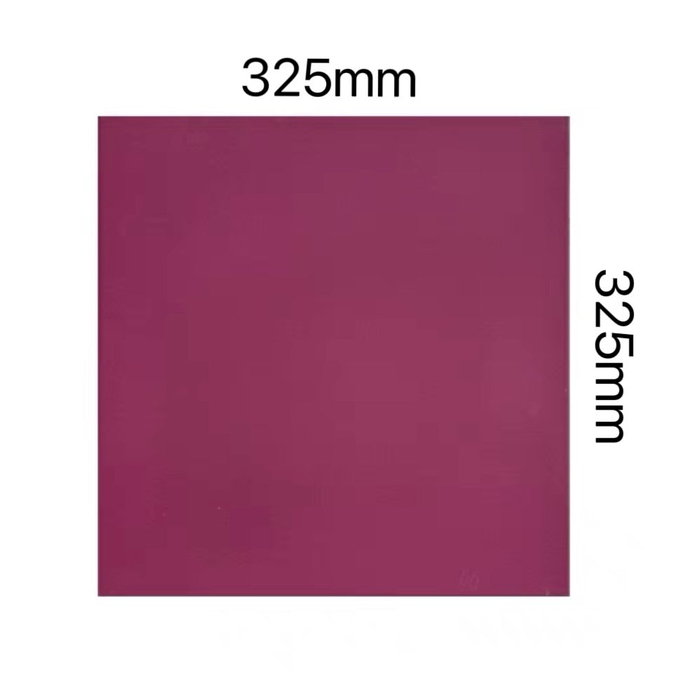 Perforated Glazed Ceramic Tile - Royal Plum