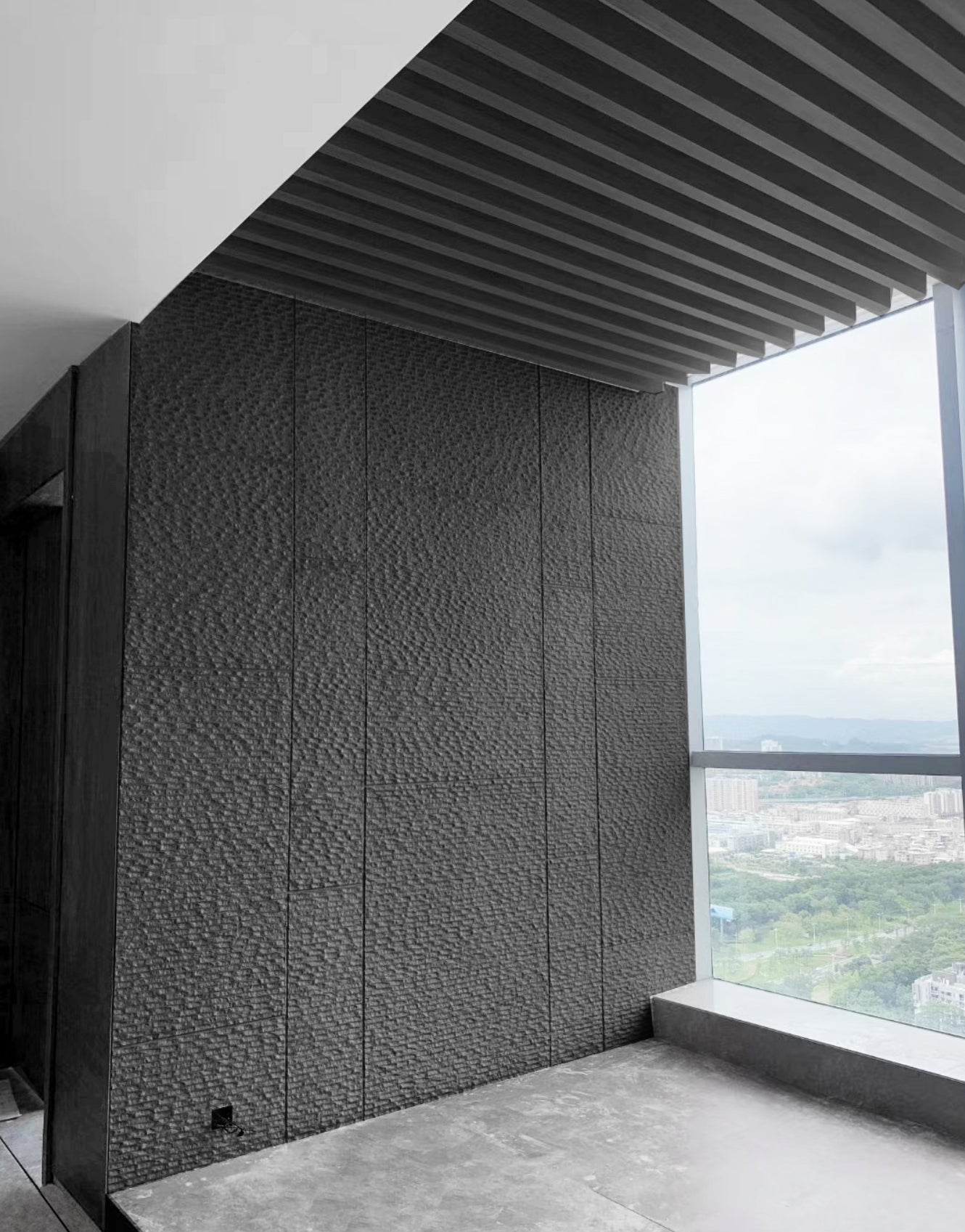 Darkline Rough Stone Soft Stone Panel