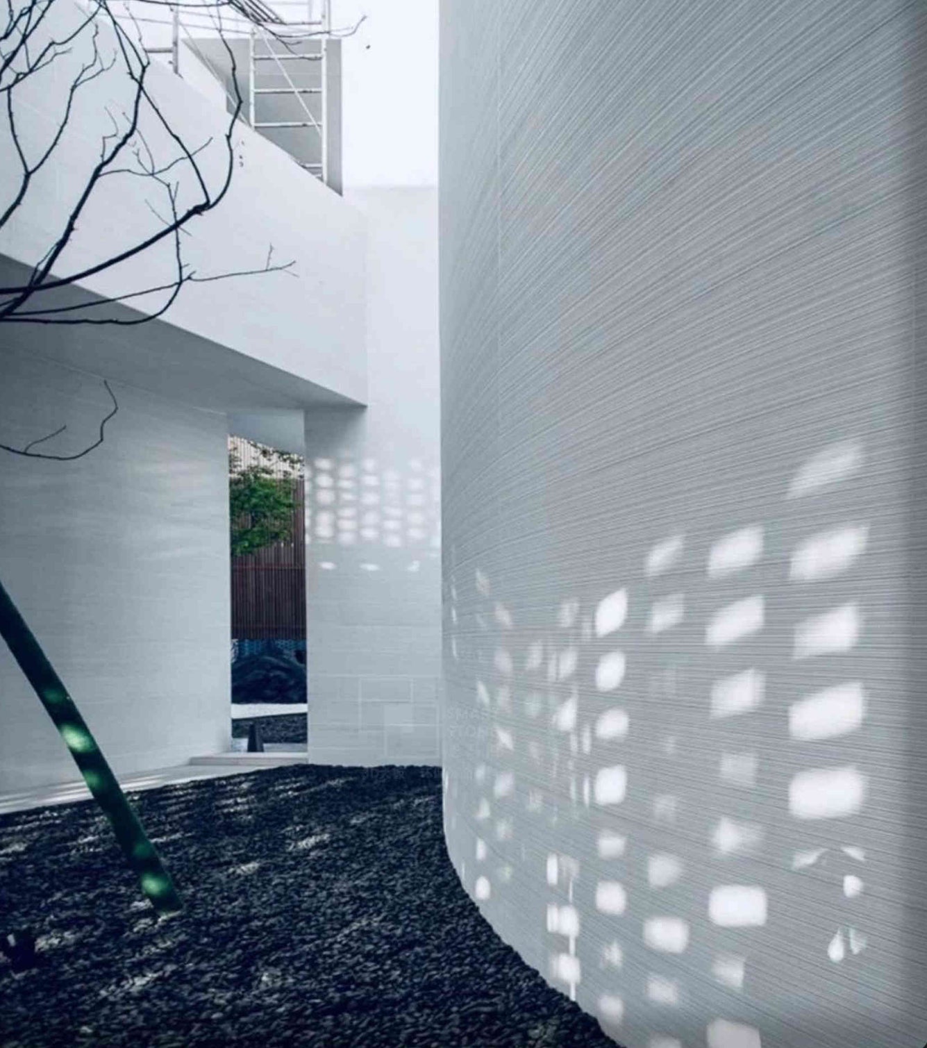 White Newline Soft Stone Panel