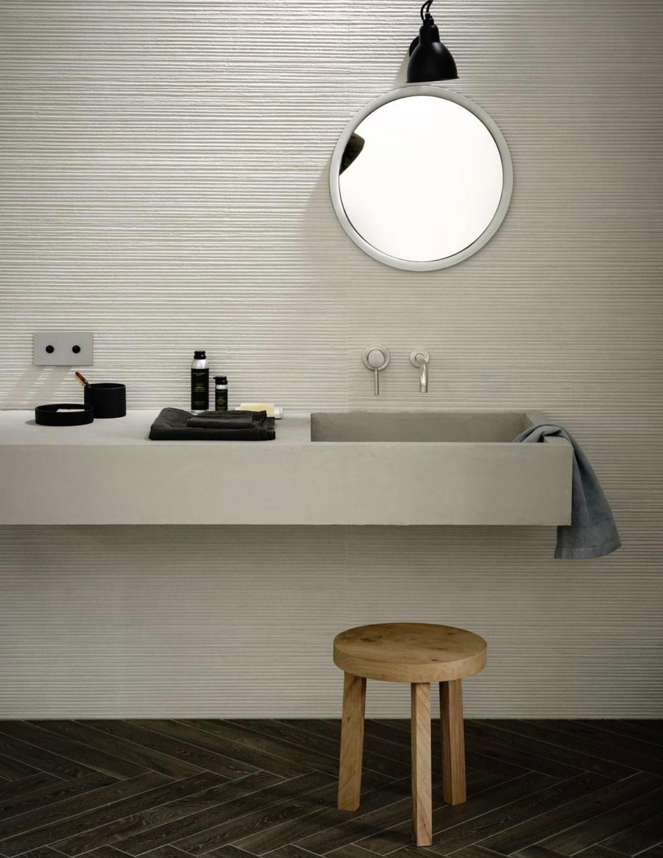 White Newline Soft Stone Panel