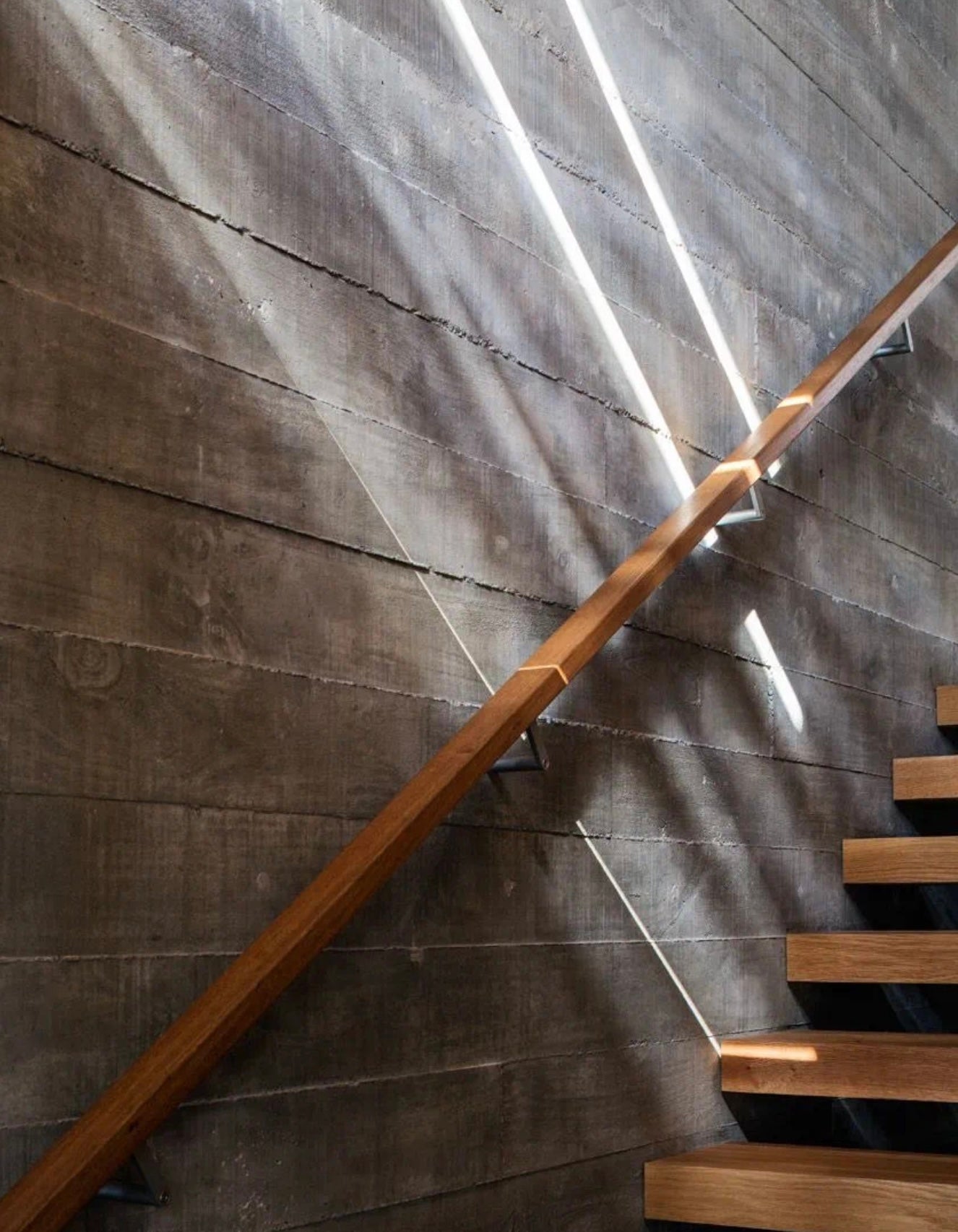 Medium Gray Woodgrain Soft Stone Panel
