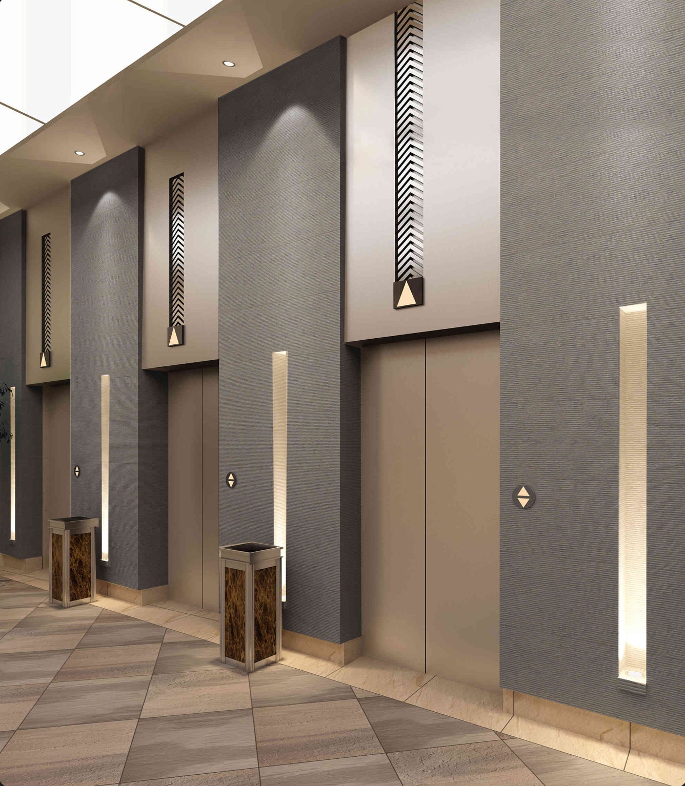 Cement Gray Fabric Texture Soft Stone Panel