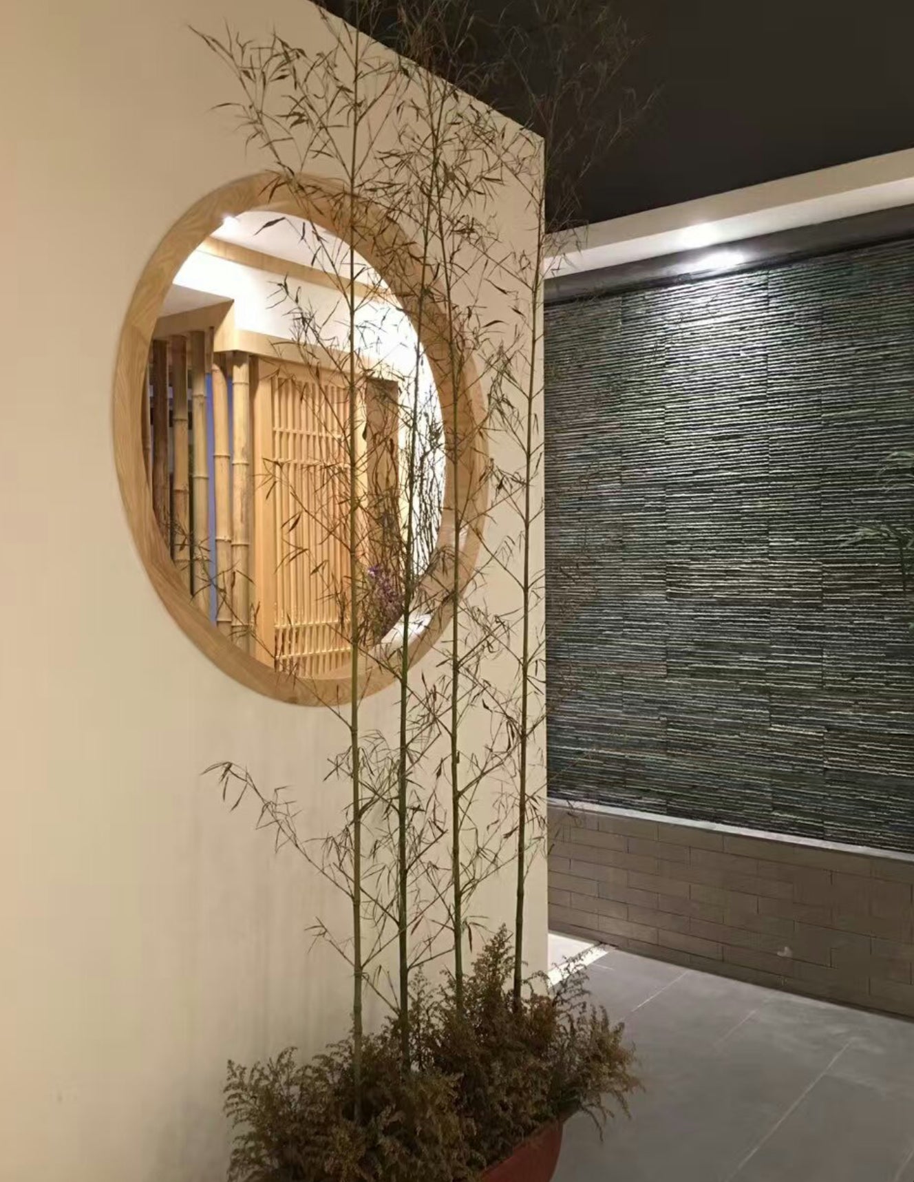 Dark Slate Cascade Soft Stone Panel