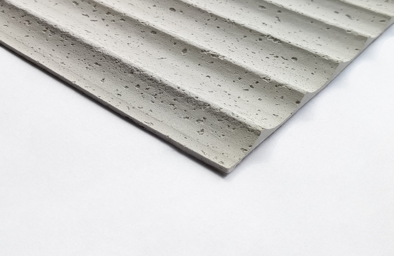 White Ripple Soft Stone Panel