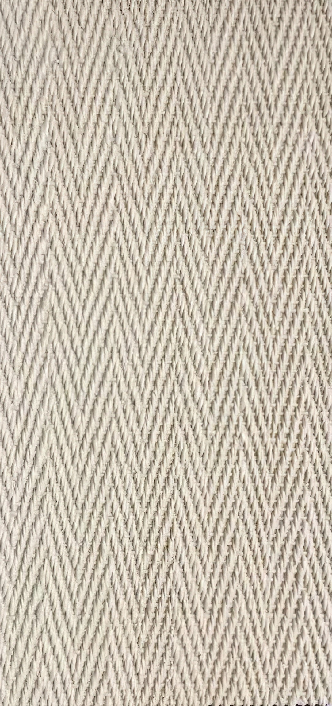 Ivory Herringbone Weave Soft Stone Panel
