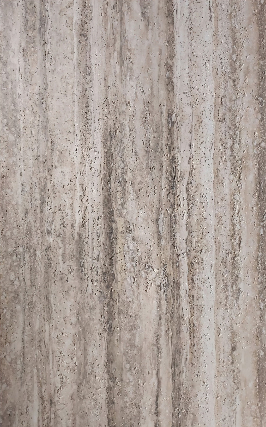 Ivory Vein-Cut Travertine Soft Stone Panel