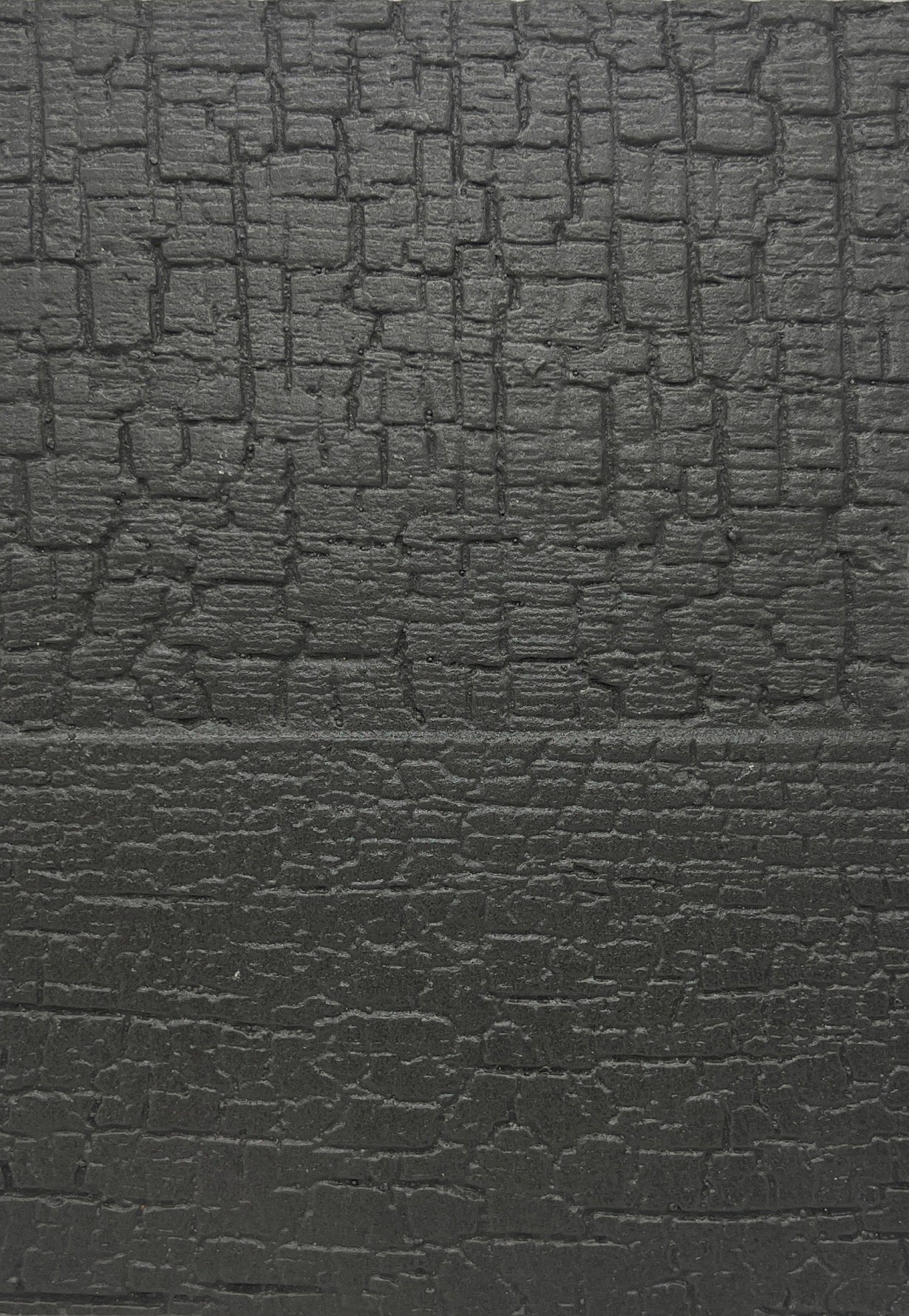 Charred Woodgrain Soft Stone Panel