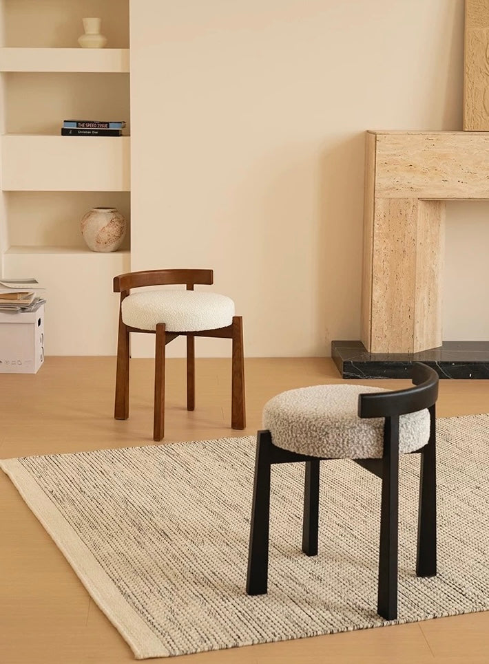 Orba Curved Back Stool