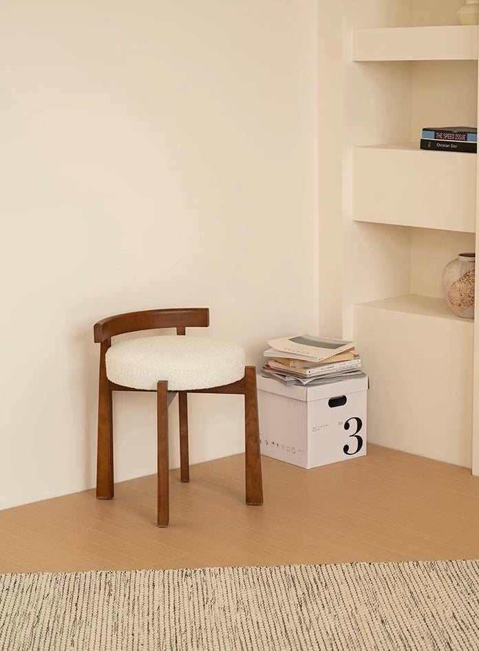 Orba Curved Back Stool