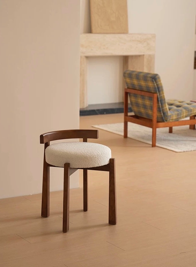 Orba Curved Back Stool
