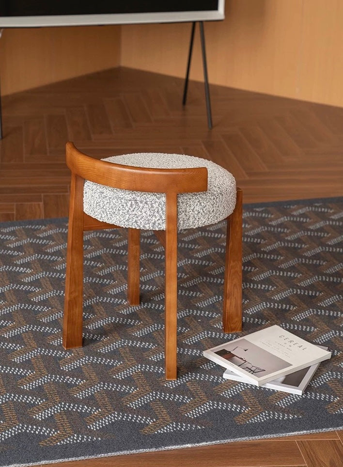 Orba Curved Back Stool