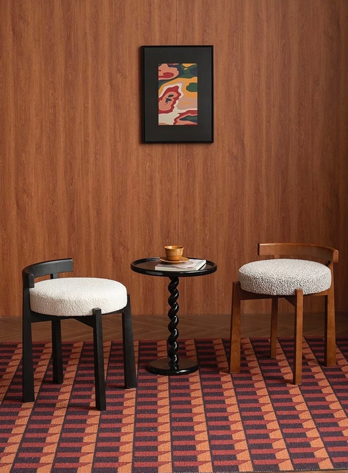 Orba Curved Back Stool