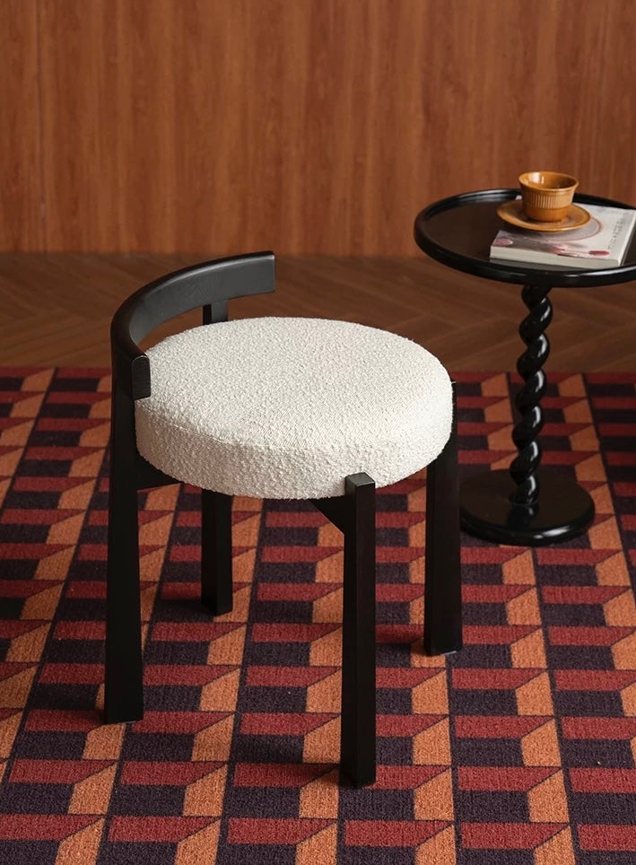 Orba Curved Back Stool