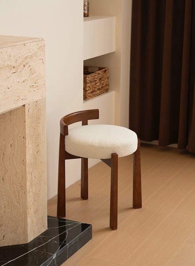 Orba Curved Back Stool