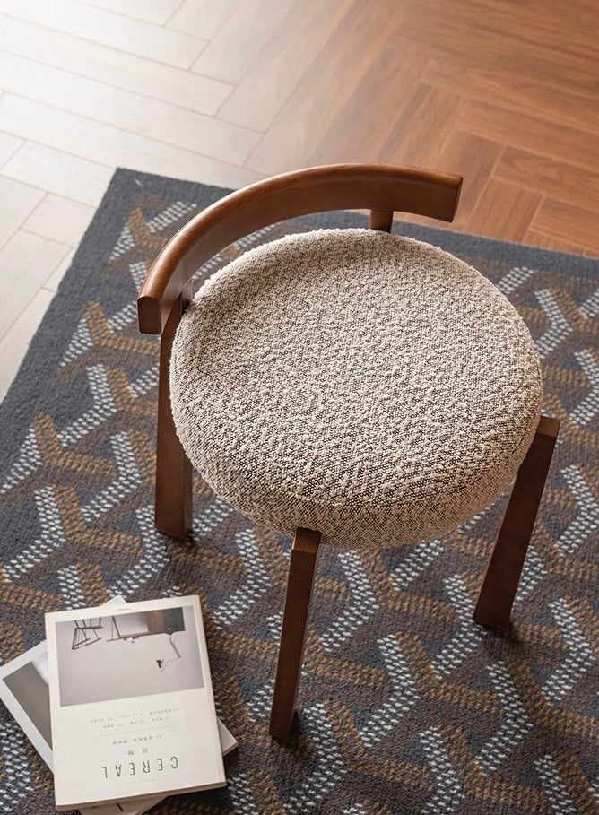 Orba Curved Back Stool