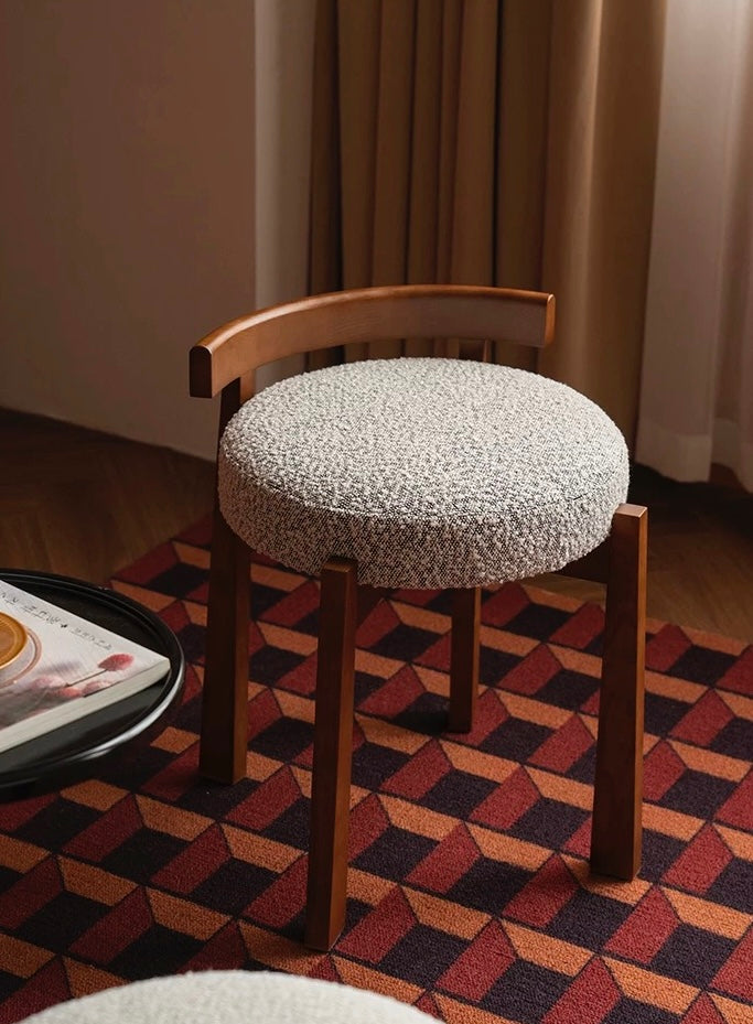 Orba Curved Back Stool
