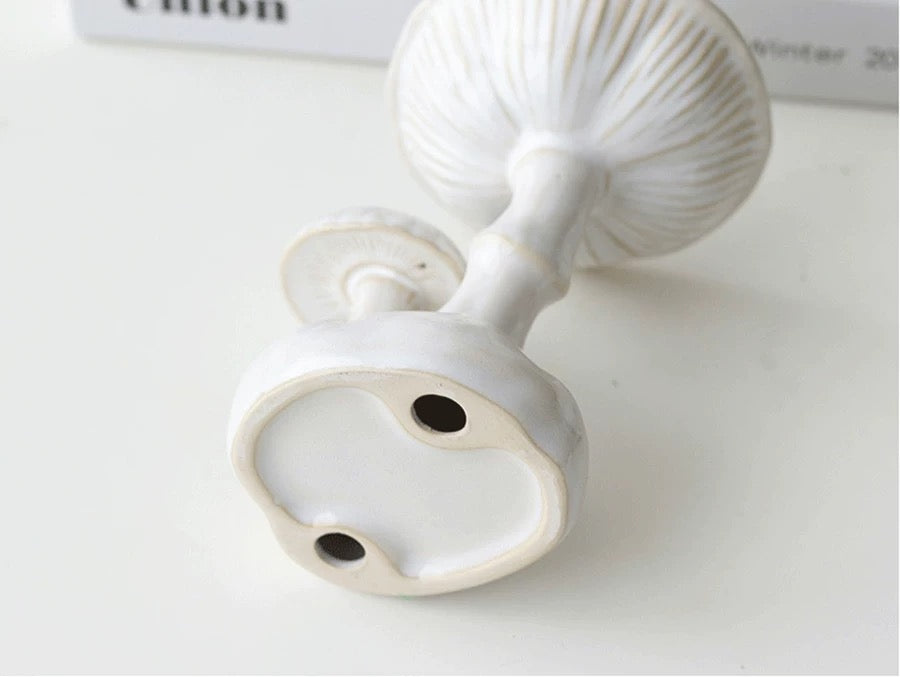 Ceramic Mushroom Grove Candle Holder