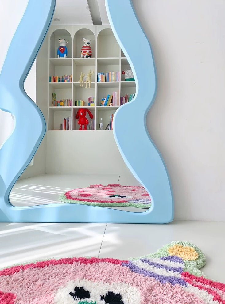 Squiggle Floor Mirror