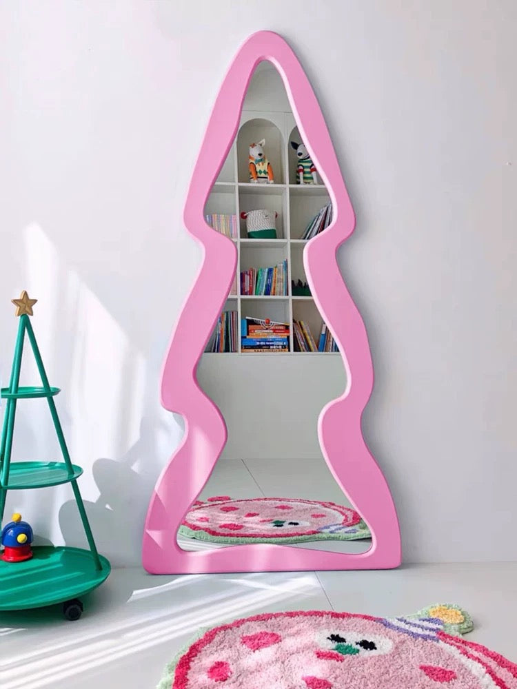 Squiggle Floor Mirror