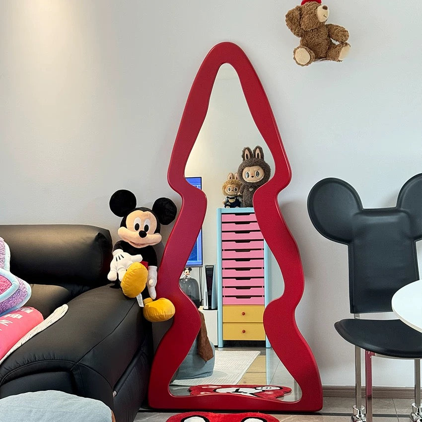Squiggle Floor Mirror
