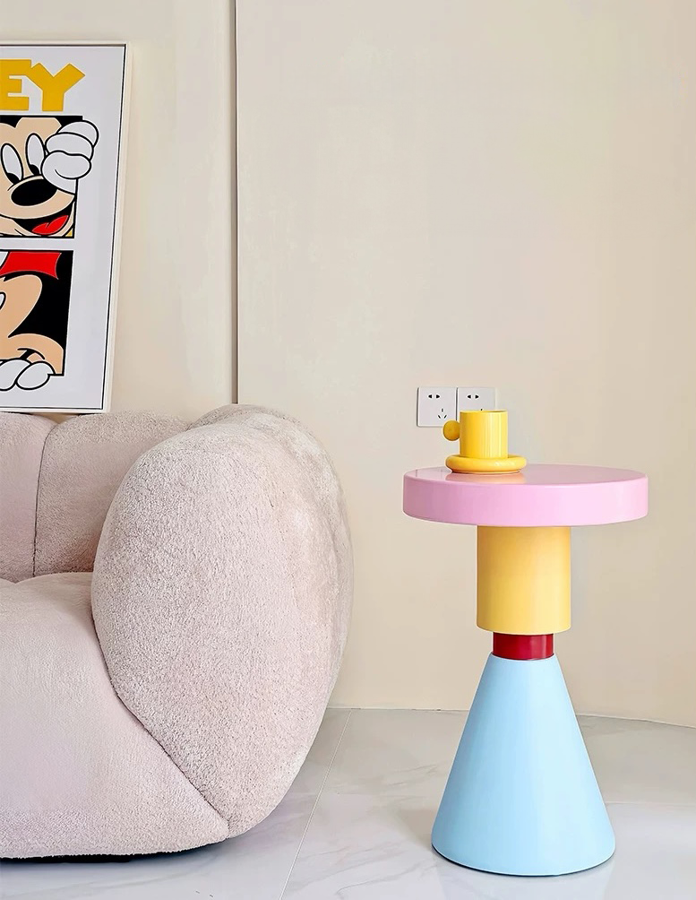 Pop Play Geometric Side Table