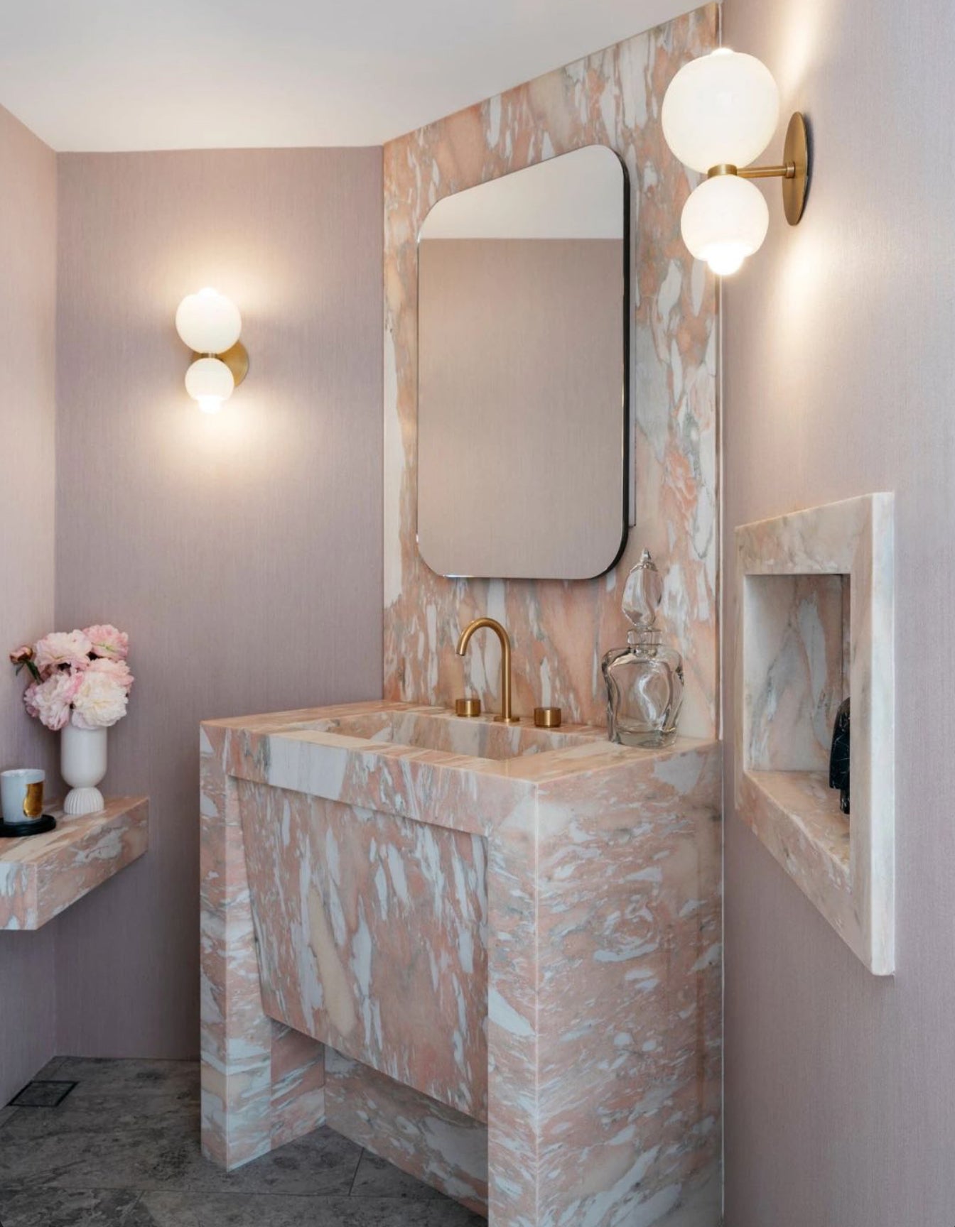Rosé Drift Marble