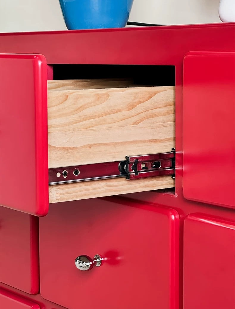 Bubble Pop 9-Drawer Curved Cabinet