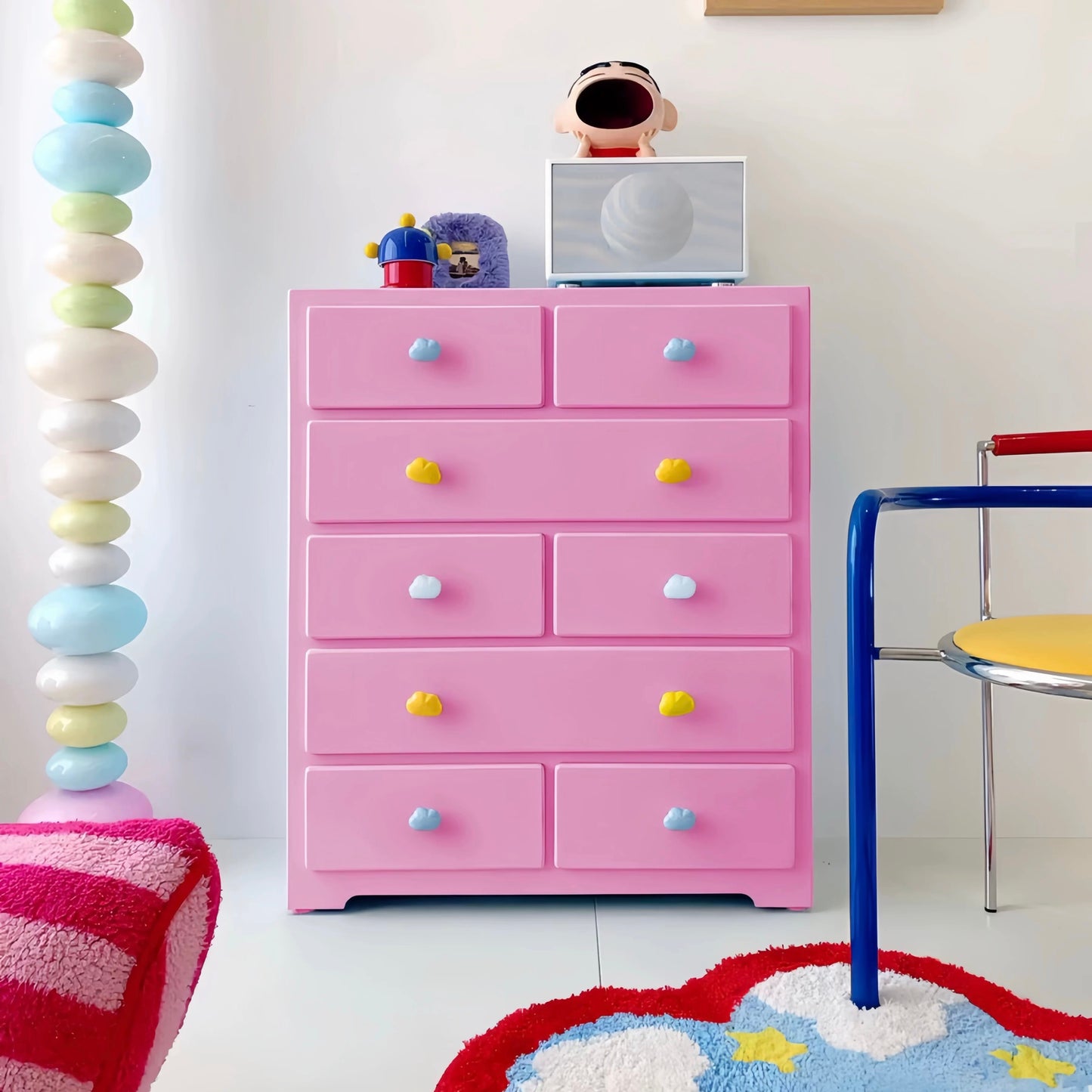Cloudburst Kids Rainbow Dresser