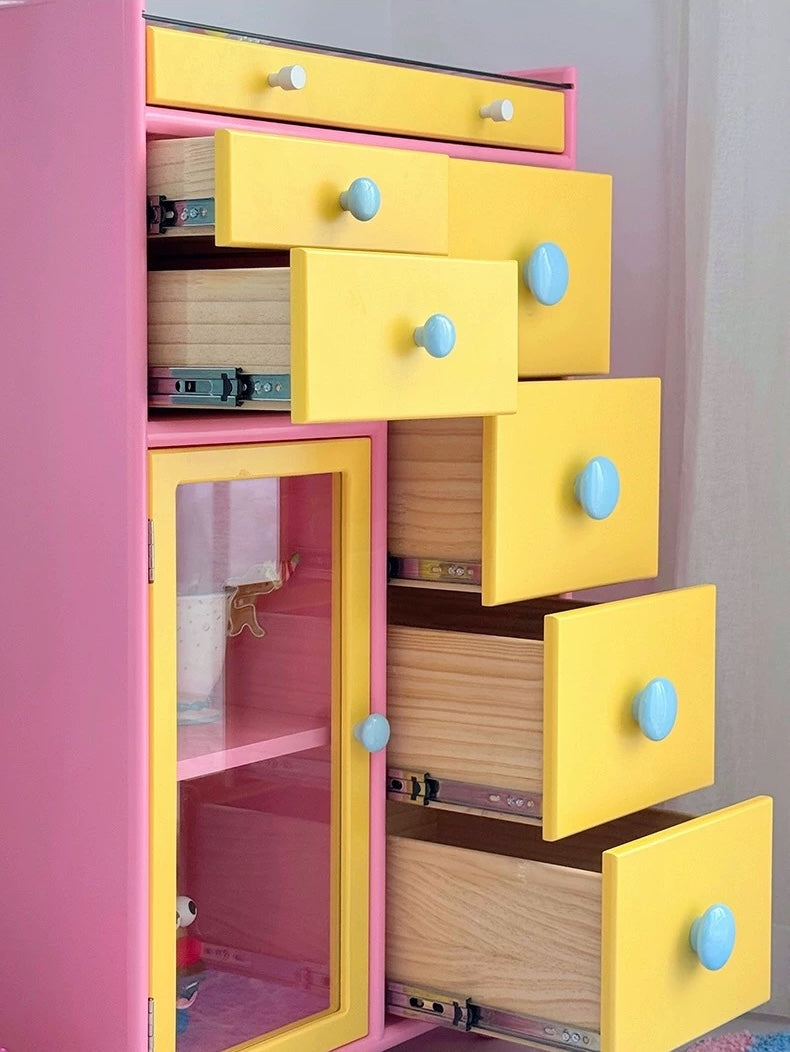 Candy Pop Kids Storage Cabinet